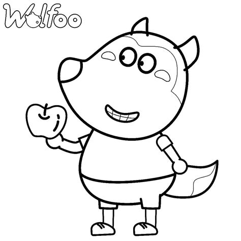 wolfoo ausmalbilder|Wolfoo Coloring Pages